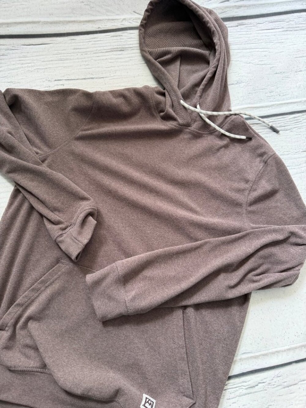 Mens brown hoodie
